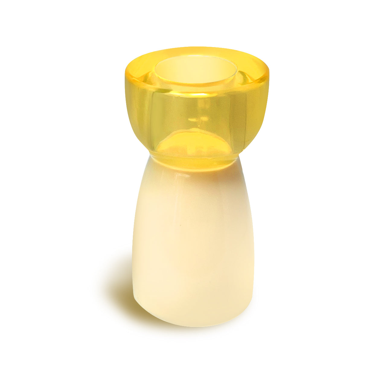 Shaker Candlestick Yellow