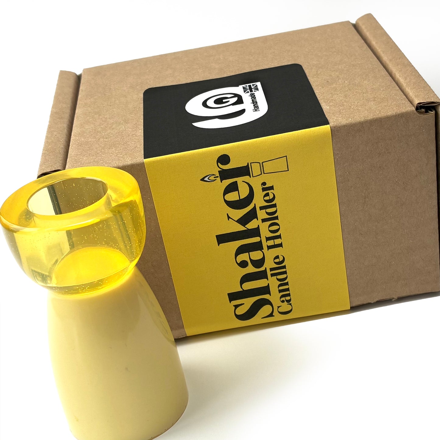 Shaker Candlestick Yellow