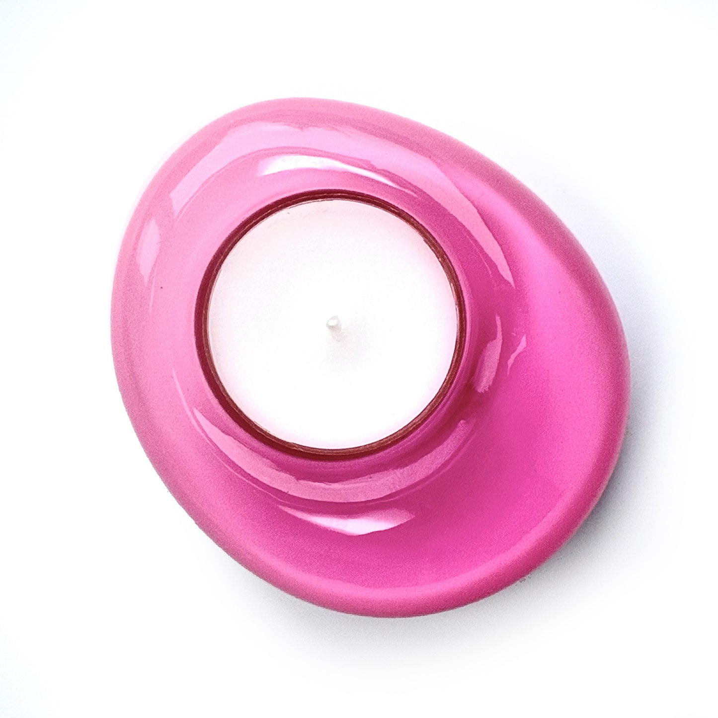 Sweetie Glo 2 Tealight Holder Pink