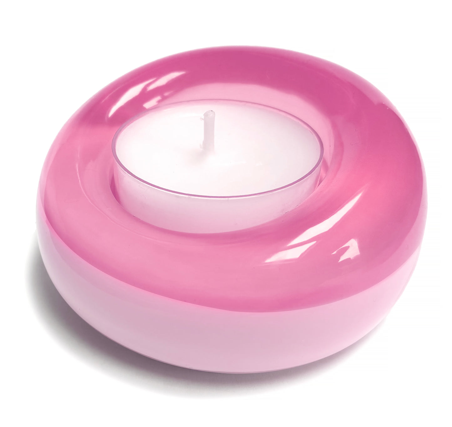 Sweetie Glo 3 Tealight Holder Pink