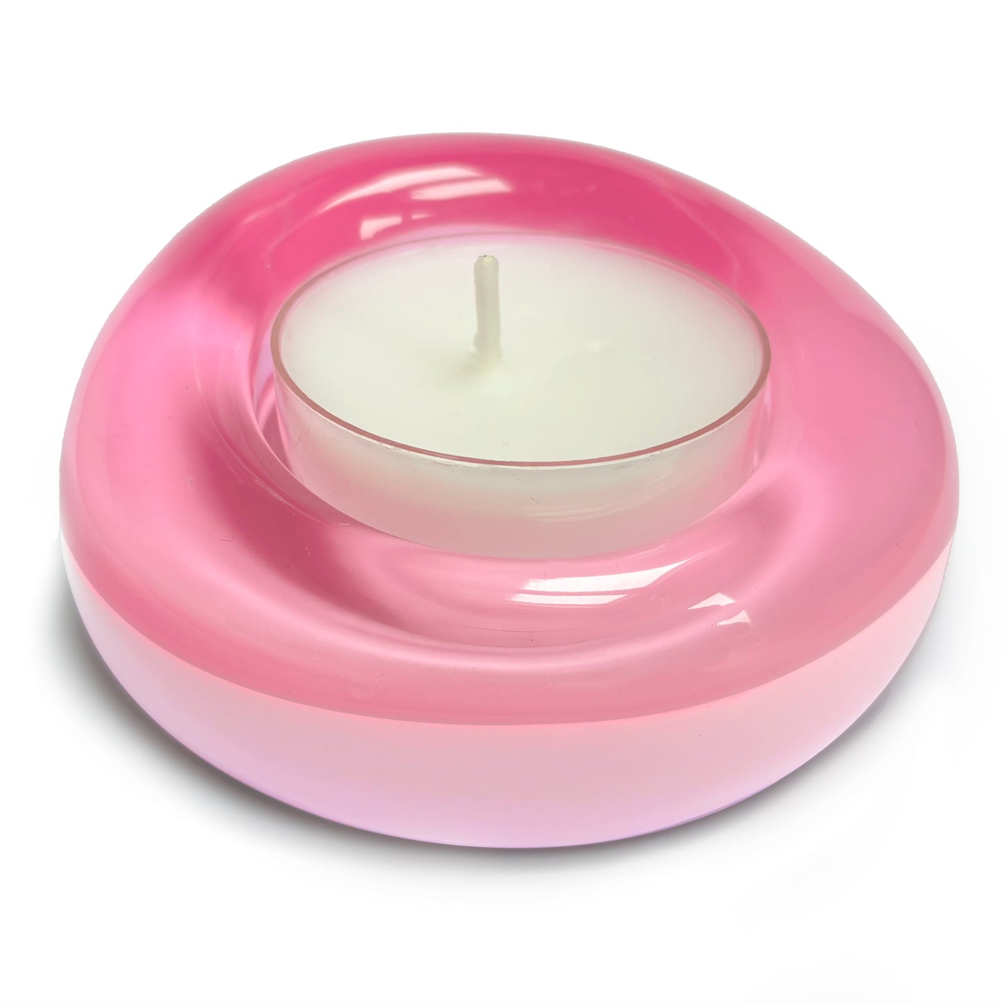 Sweetie Glo 1 Tealight Holder Pink