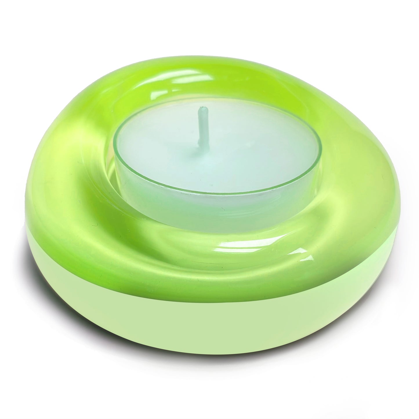 Sweetie Glo 1 Tealight Holder Lime