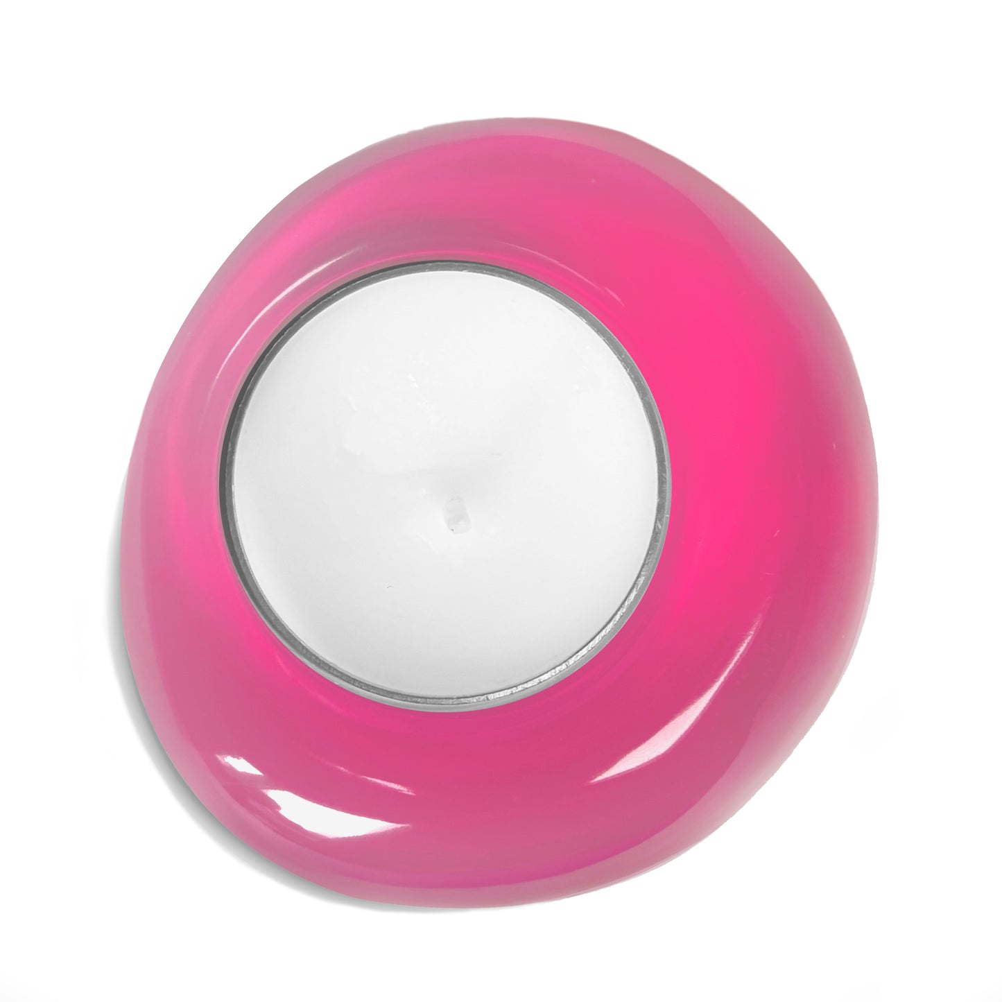 Sweetie Glo 1 Tealight Holder Pink