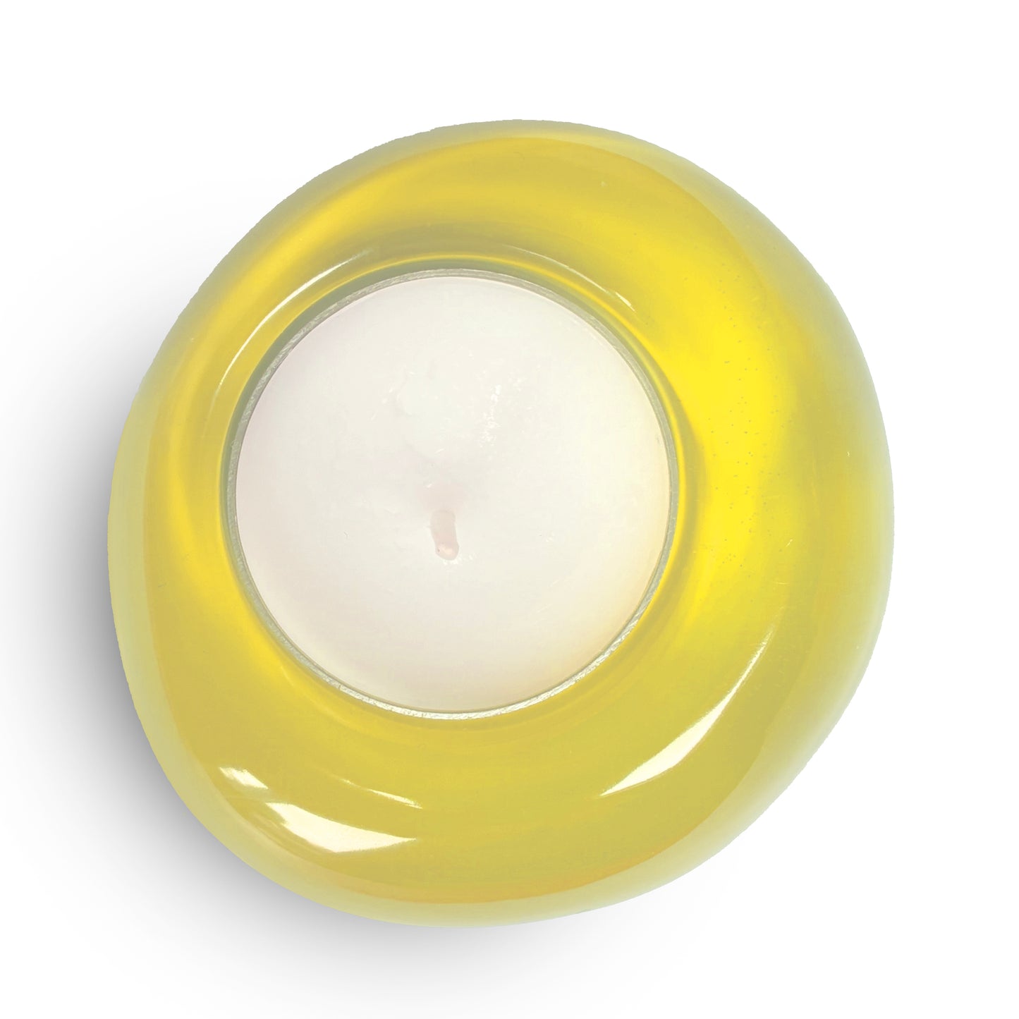 Sweetie Glo 1 Tealight Holder Yellow