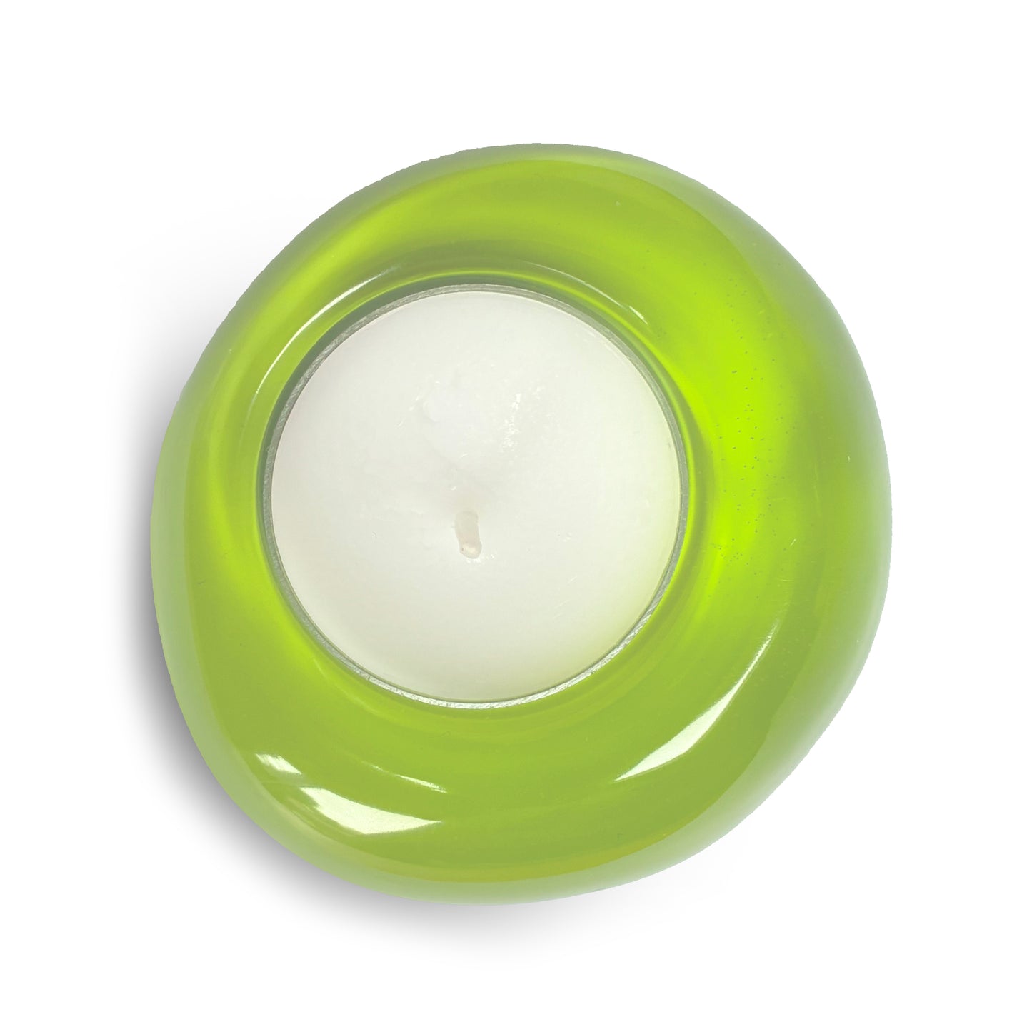 Sweetie Glo 1 Tealight Holder Lime