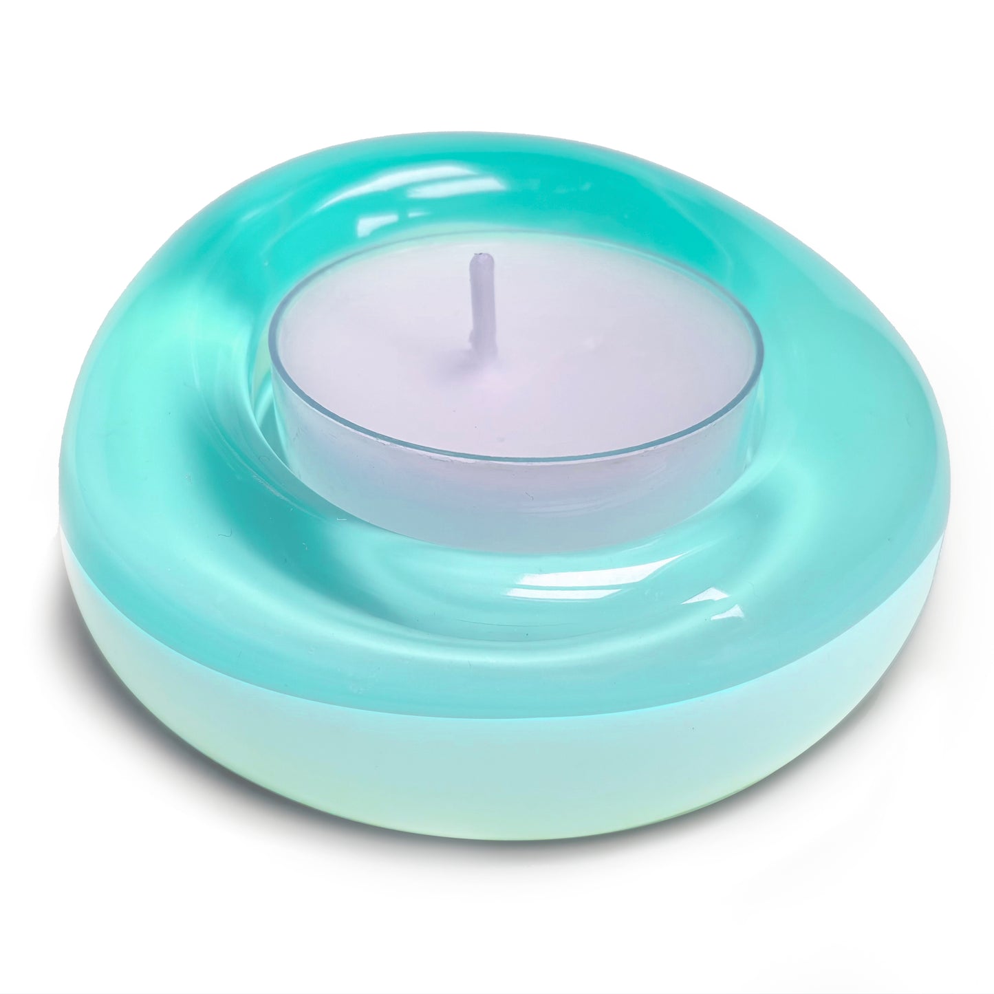 Sweetie Glo 1 Tealight Holder Turquoise