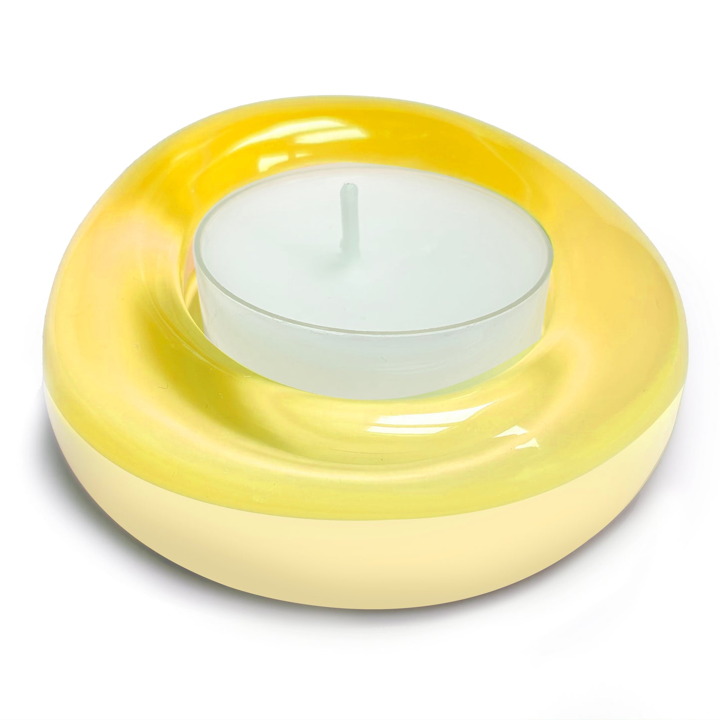 Sweetie Glo 1 Tealight Holder Yellow