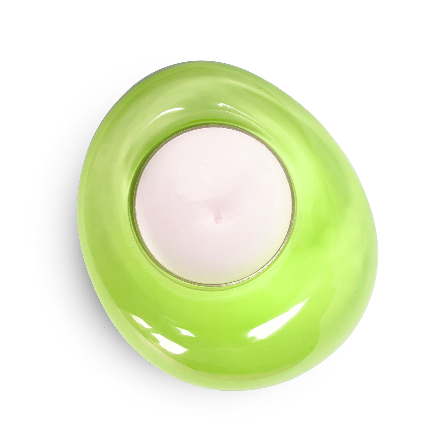 Sweetie Glo 2 Tealight Holder Lime
