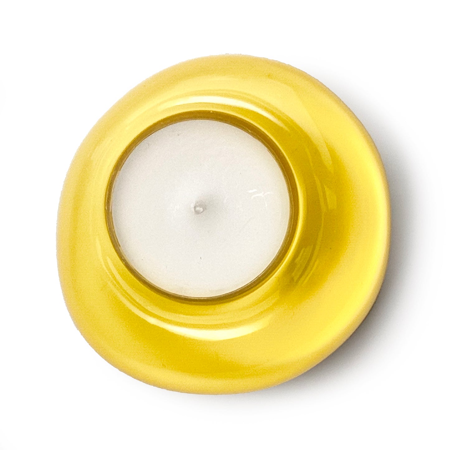 Sweetie Glo 3 Tealight Holder Yellow