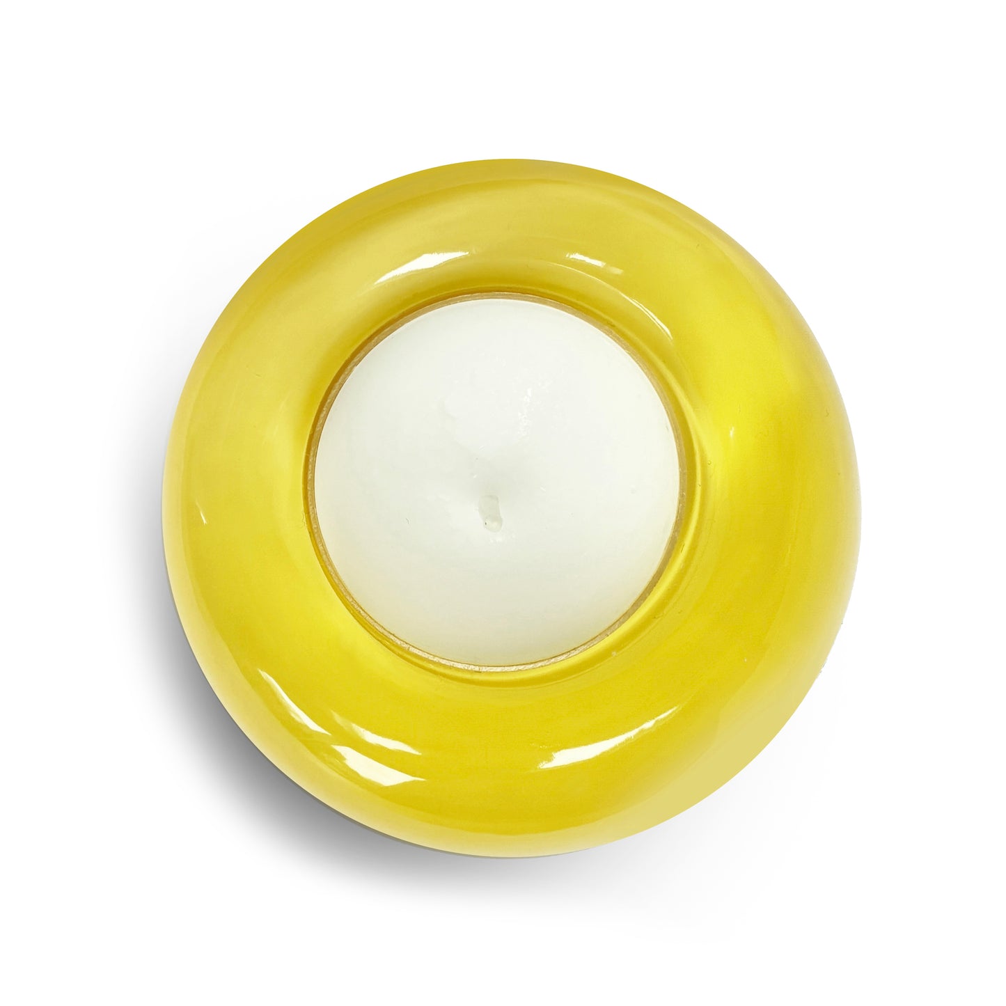 Sweetie Glo 3 Tealight Holder Yellow
