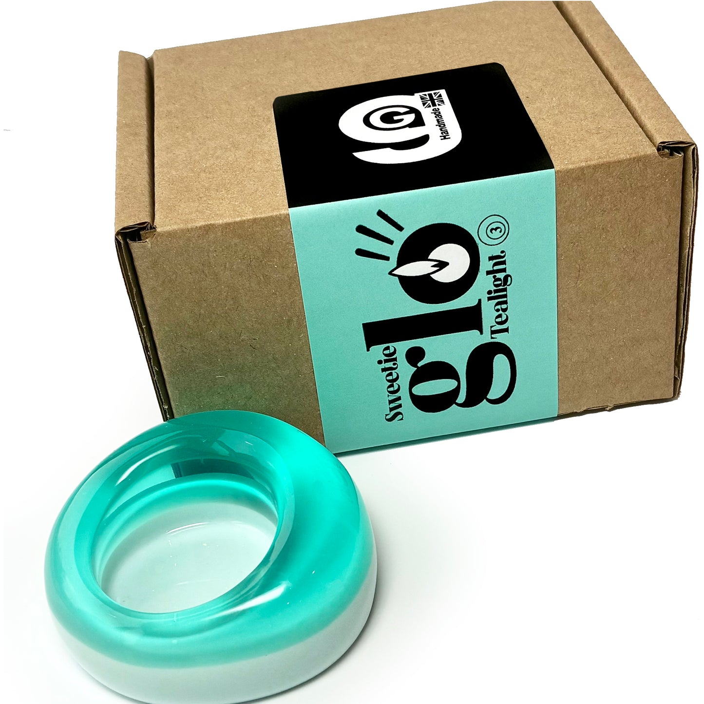 Sweetie Glo 3 Tealight Holder Turquoise