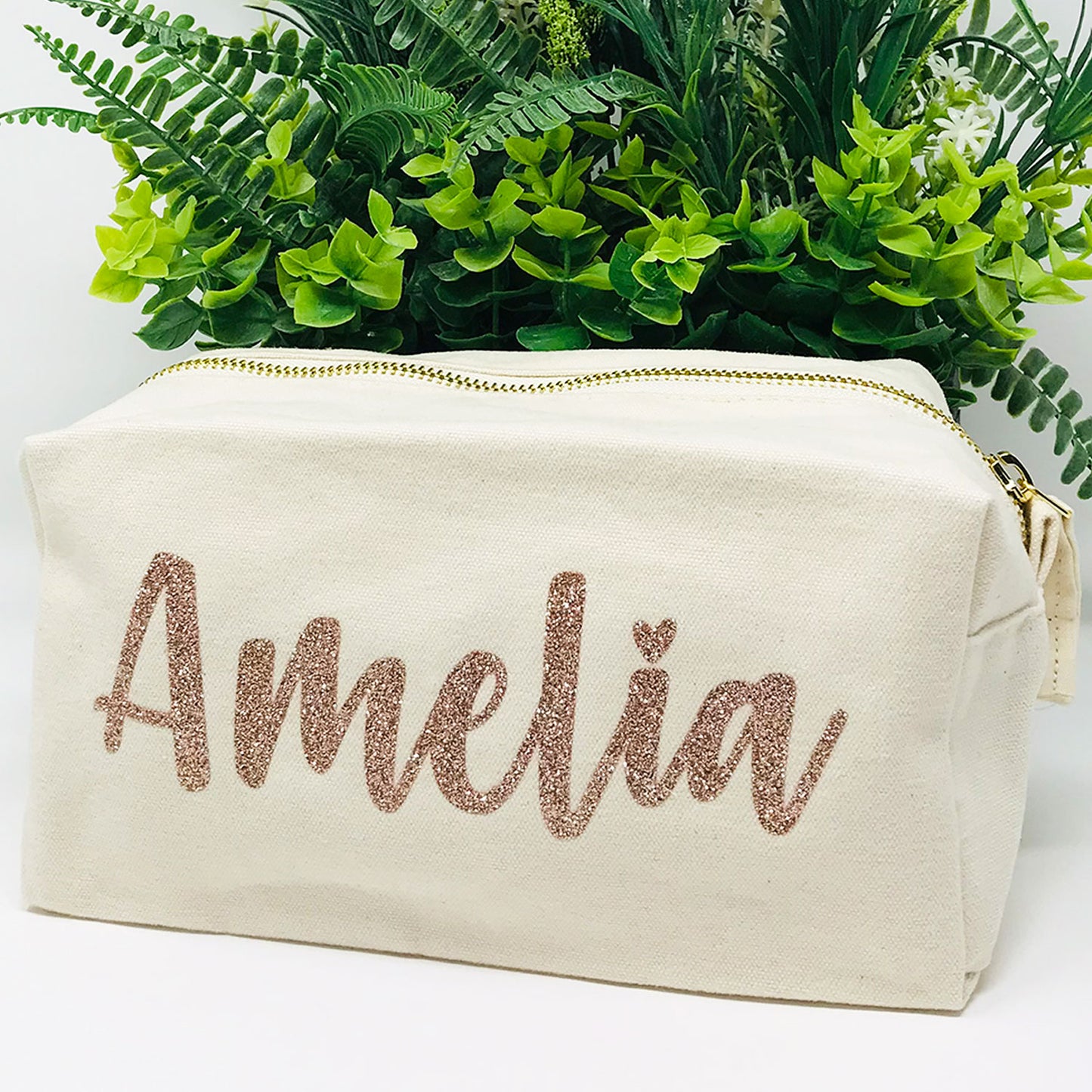 Personalised Bridesmaid Makeup Bag - FREE UK SHIPPING