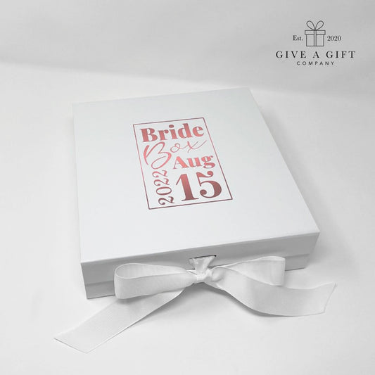 Personalised Bride Gift Box - FREE UK SHIPPING