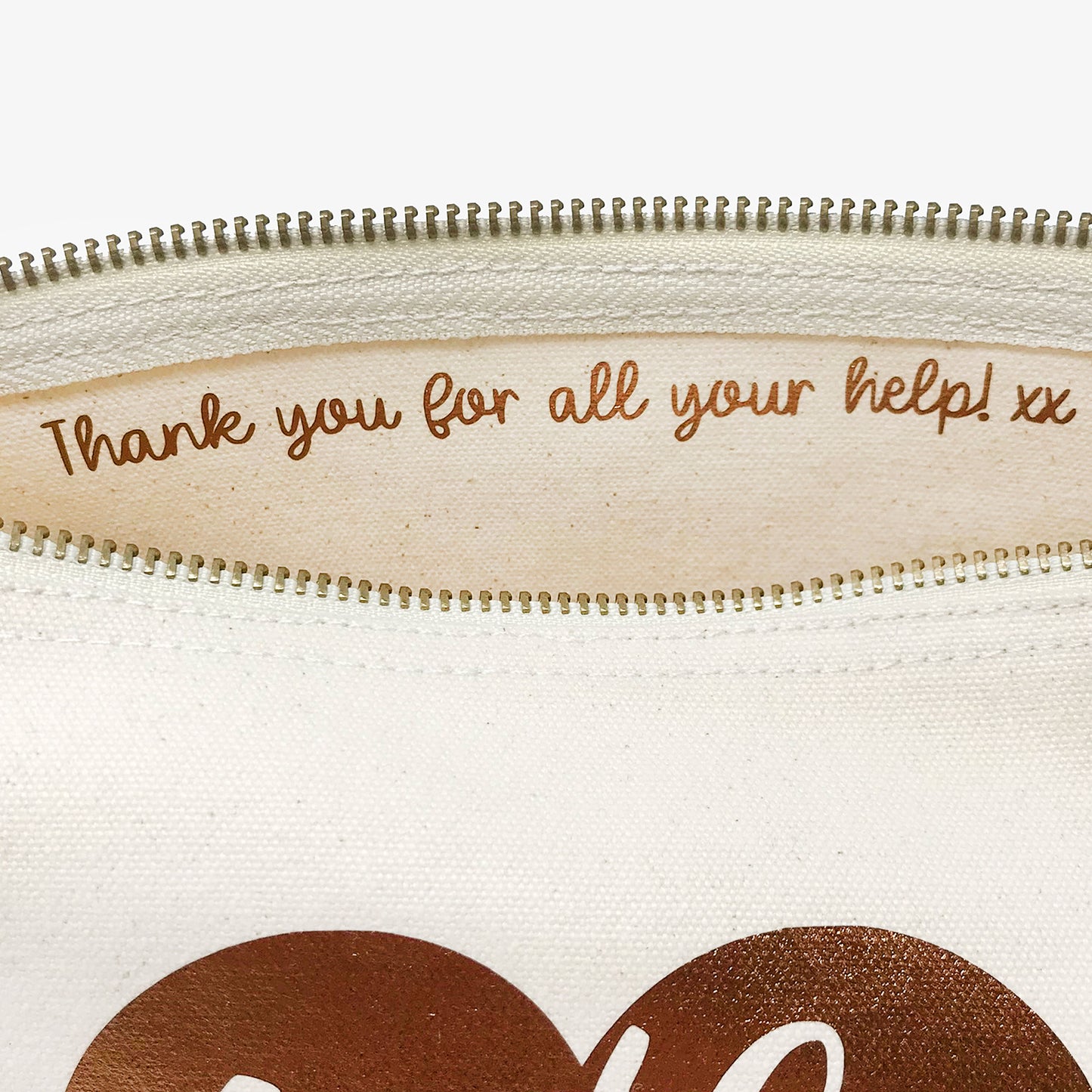 Personalised Mother of the Bride Makeup Bag - FREE UK SHIPPING