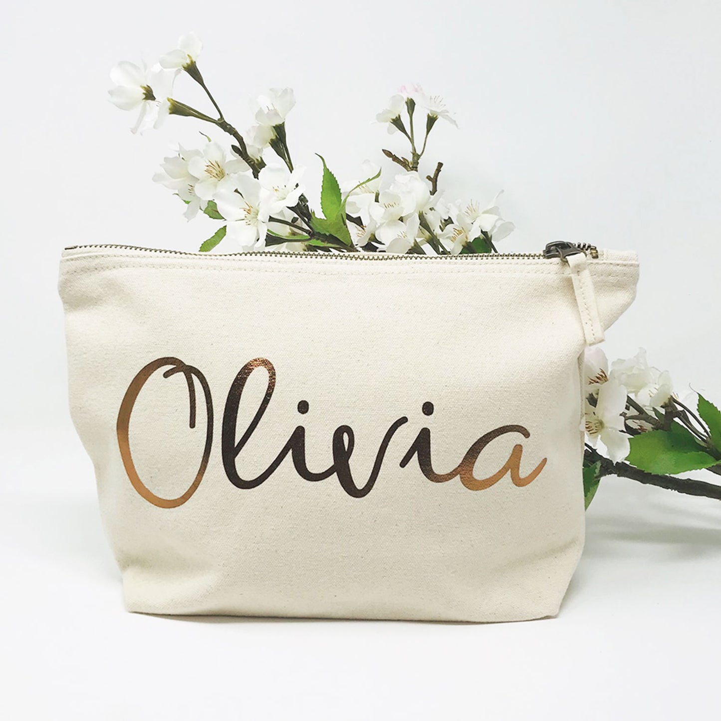 Personalised Bridesmaid Cosmetic Bag - FREE UK SHIPPING
