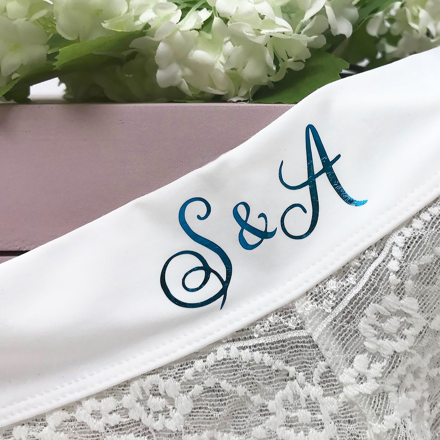 Personalised Ivory Lace Bridal Briefs - FREE UK SHIPPING