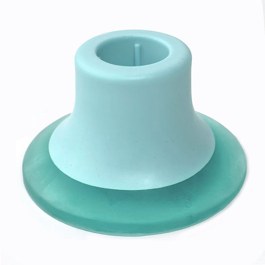 Funnel Candle Holder Turquoise