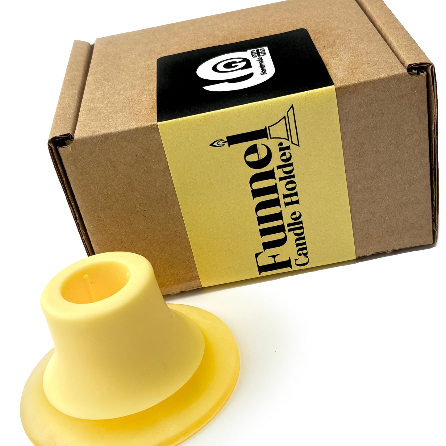 Funnel Candlestick   Yellow