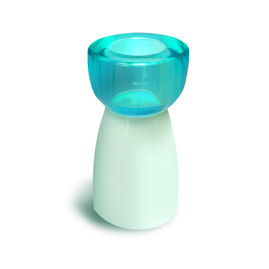 Shaker Candlestick Turquoise