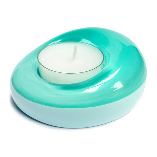 Sweetie Glo 2 Tealight Holder Turquoise