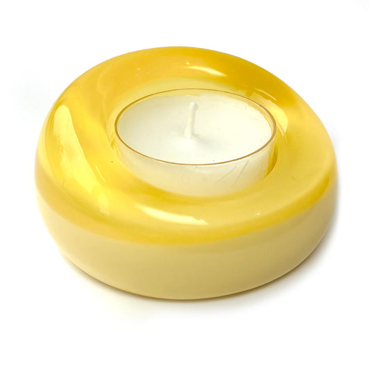 Sweetie Glo 1 Tealight Holder Yellow