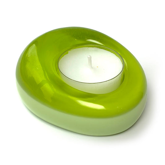 Sweetie Glo 2 Tealight Holder Lime
