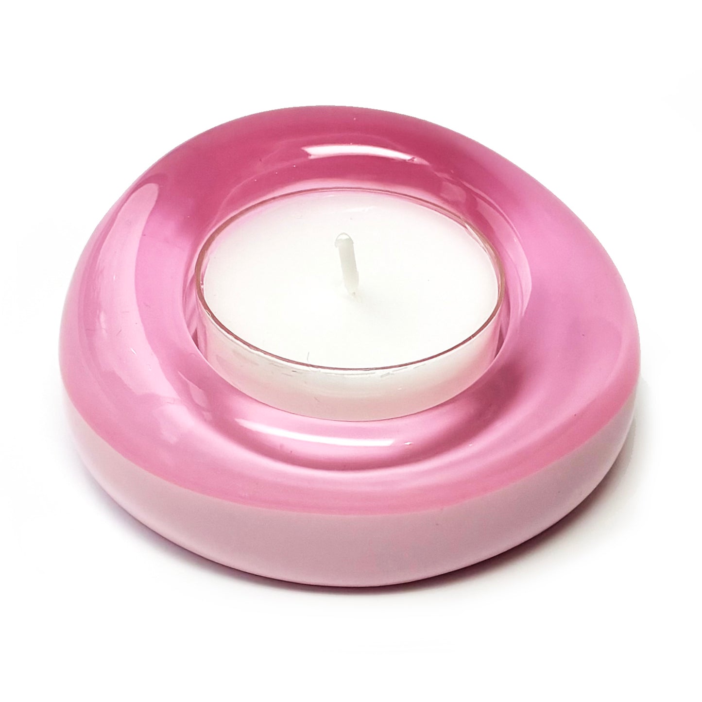 Sweetie Glo 3 Tealight Holder Pink
