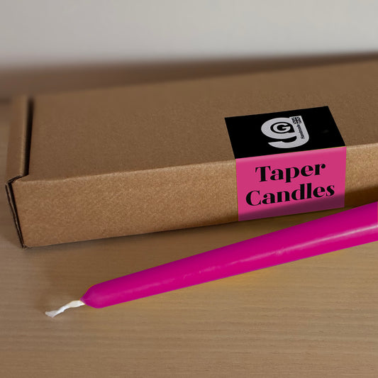 Taper Candles Fuchsia