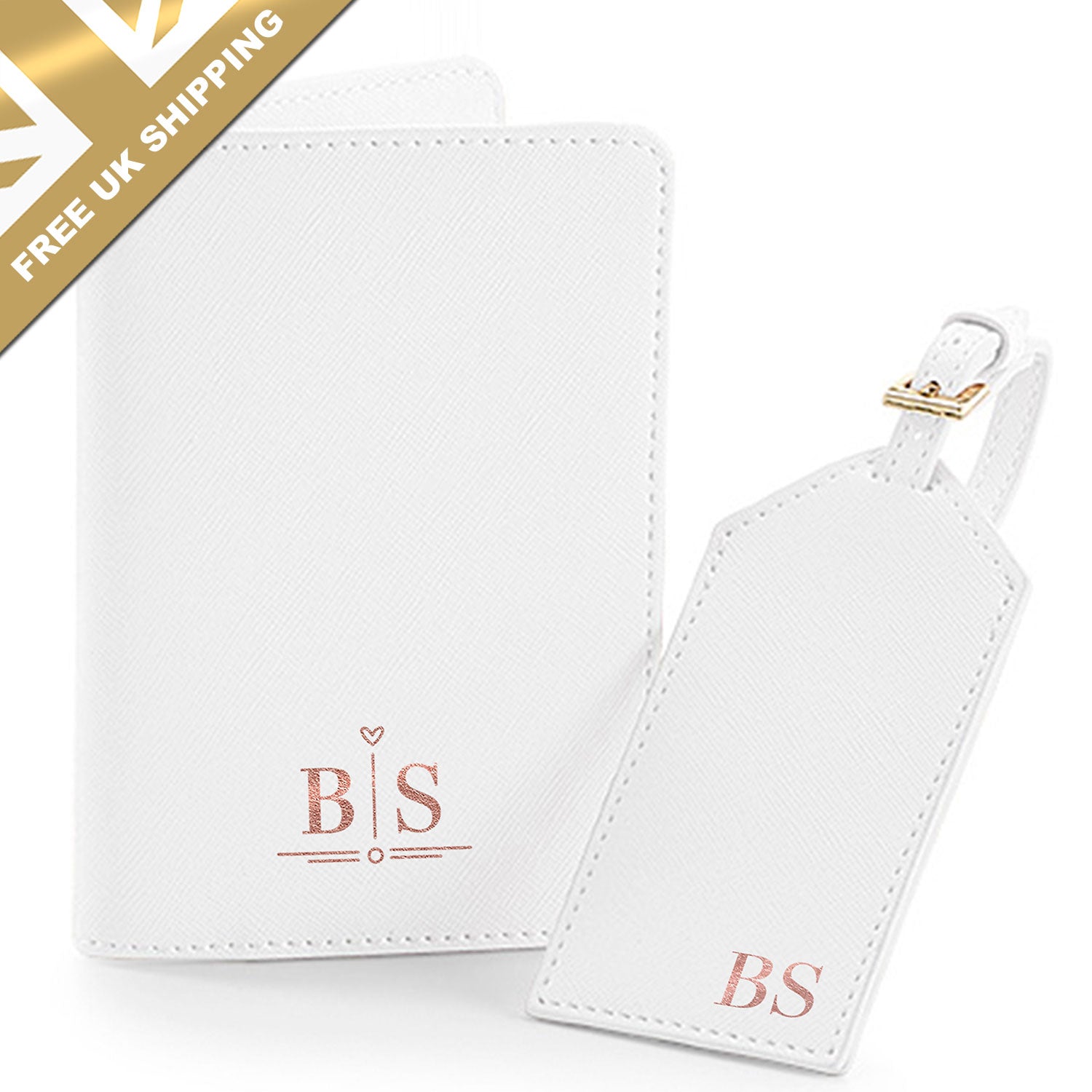 PERSONALISED PASSPORT AND LUGGAGE TAGS