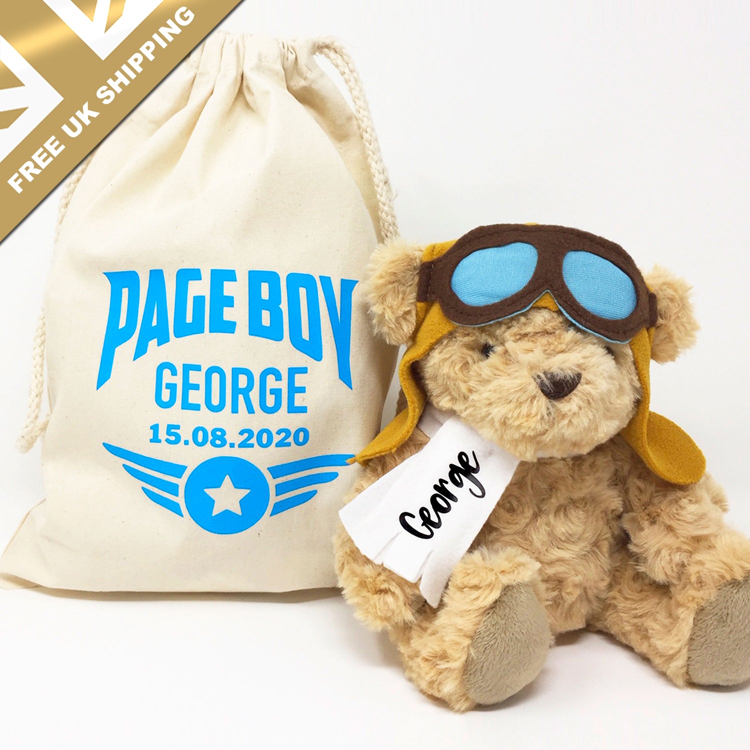 PERSONALISED PAGE BOY GIFTS