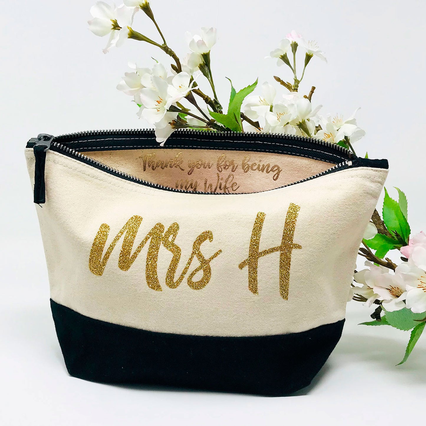 Personalised Makeup Bag - FREE UK SHIPPING